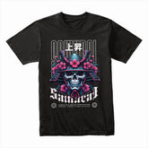 Neo Samurai: Blossoming Honor Skull Tee