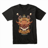 Skull Motorbike: Flame Rider Est. 2022 Graphic Tee
