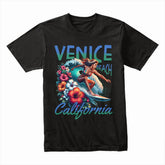 Venice Beach California Surfer Girl T-Shirt