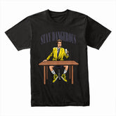 Stay Dangerous" Desk Boss Graphic Tee