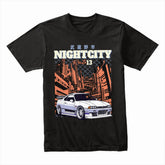 NightCity Route 13 JDM Car T-Shirt