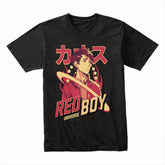 Red Boy Universe Anime Style T-Shirt
