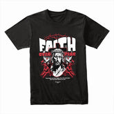 Faith Over Fear: Divine Strength Graphic Tee