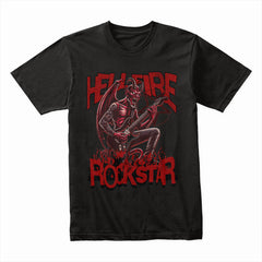 Hellfire Rockstar: Infernal Shredder Tee
