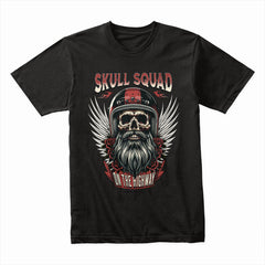 Skull Squad Biker T-Shirt – Ride Hard, Rule the Highway