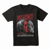 Protagonist Cyber-Skull Transformation T-Shirt