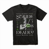 Silent Stride: Deadly Bloom Ninja Tee