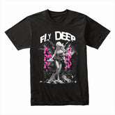 Fly Deep: Melancholy Angel's Ascent Tee