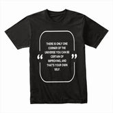 Inner Universe: Self-Improvement Quote Tee