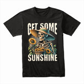 Sunlit Bones: Get Some Sunshine Skeleton Tee