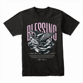 Divine Whisper: Blessing Angel Graphic Tee