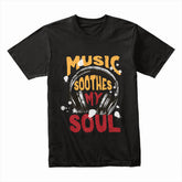 Rhythm & Soul: Music Soothes My Soul Graphic Tee