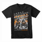 Midnight Roar: Urban Night Riders Tee