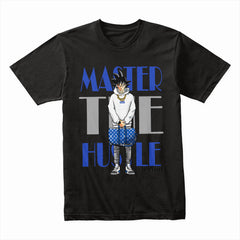 Hustle King Anime Streetwear Tee