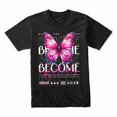 Become Butterfly: Transformation Tee