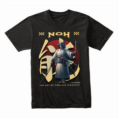 Noh Warrior: Timeless Samurai Elegance Tee