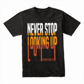 Skybound Spirit: Never Stop Looking Up Tee