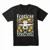 Fearless Bloom: Savage Elegance Tee