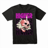 Ascend in Chaos: Higher Skull Smoke Tee