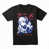 Neo Tokyo Vibes – Classic Anime Girl Tee
