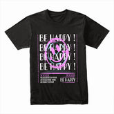 Neon Bliss™ Be Happy Splash Tee