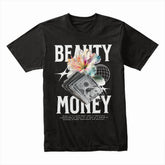 Currency & Charm – Beauty Meets Money Tee