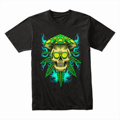 Psychedelic Skull Mushroom Shirt