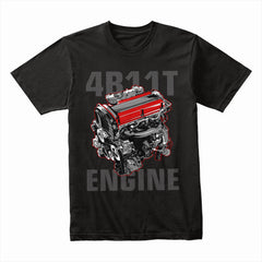 4B11T Powerhouse: Turbocharged Engine T-Shirt