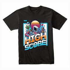 High Score Retro Gaming T-Shirt – Relive the Classics