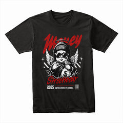 Money Streetwear Angel Graphic Shirt