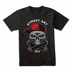 Street Art Skull Shirt