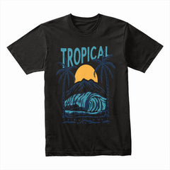 Tropical Ocean Waves Shirt