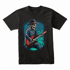 Skeleton Guitar Shirt