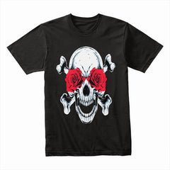 Rose Eyes Skull Shirt