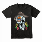 Tropical Cowboy Skull Shirt