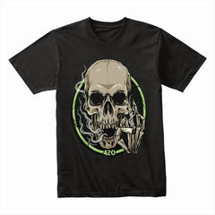 Smoking Skull Shirt