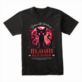 Blood Red Moon Bakeneko: Shadowed Eclipse Tee