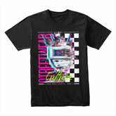 Neon Glitch: Retro Streetwear Culture Tee