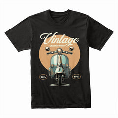 Vintage Classic Ride T-Shirt – Retro Scooter Enthusiast Apparel