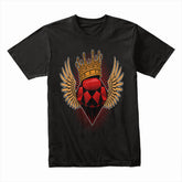 Royal Ember – Winged Heart Crown Tee
