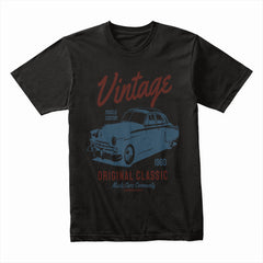 Timeless Torque – 1960 Vintage Classic Tee