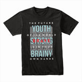 Brave & Brainy – Future Youth Power Tee