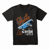 NY Jump: Urban Skate Style Tee