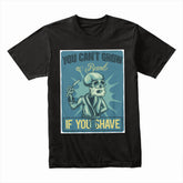 Beard or Bust – Skeleton Wisdom Tee