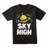 Sky High Drip: Space Hat Tee
