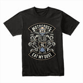 Dustborn Rider: Skeleton Motocross Legacy Tee