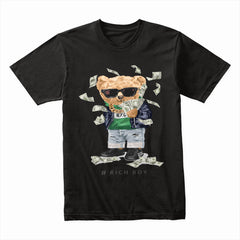 Rich Boy Bear: Street Money Vibes Tee