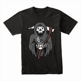 Caffeine & Scythes: Grim Morning Tee