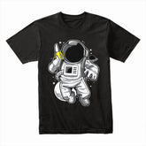 Cosmic Peel: Banana Astronaut Tee