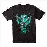 Cyber Minotaur – Neon Core Beast Tee